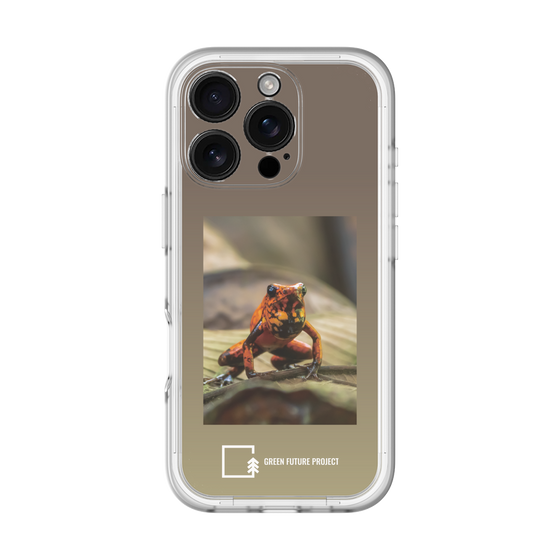 スリムプロテクションプレミアムケース［ Green Future Project - Poison-dart Frogs ］