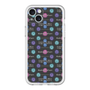 スリムプロテクションプレミアムケース［ LANVIN en Bleu - Flower pattern ］