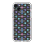 スリムプロテクションプレミアムケース［ LANVIN en Bleu - Flower pattern ］