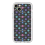 スリムプロテクションプレミアムケース［ LANVIN en Bleu - Flower pattern ］