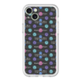 スリムプロテクションプレミアムケース［ LANVIN en Bleu - Flower pattern ］