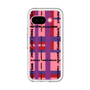 スリムプロテクションプレミアムケース［ LANVIN en Bleu - Plaid ］