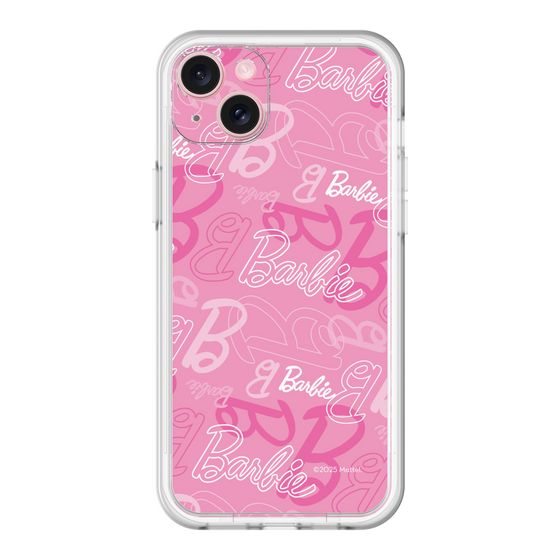 スリムプロテクションプレミアムケース［ Barbie - ロゴパターン1 ］