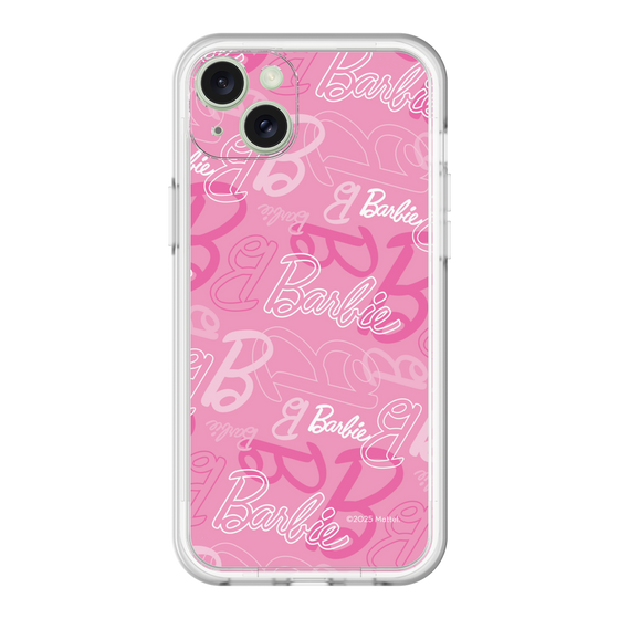スリムプロテクションプレミアムケース［ Barbie - ロゴパターン1 ］