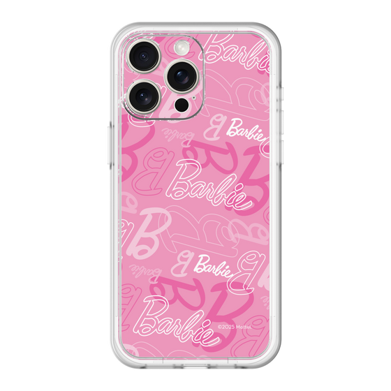 スリムプロテクションプレミアムケース［ Barbie - ロゴパターン1 ］