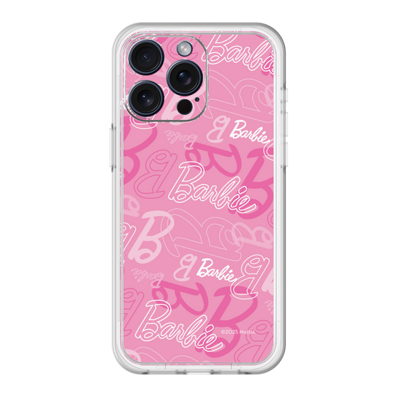 スリムプロテクションプレミアムケース［ Barbie - ロゴパターン1 ］