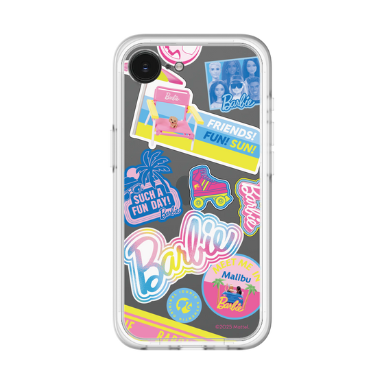 スリムプロテクションプレミアムケース［ Barbie - ステッカー ］