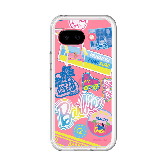 スリムプロテクションプレミアムケース［ Barbie - ステッカー ］
