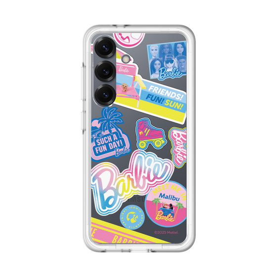 スリムプロテクションプレミアムケース［ Barbie - ステッカー ］