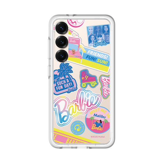 スリムプロテクションプレミアムケース［ Barbie - ステッカー ］