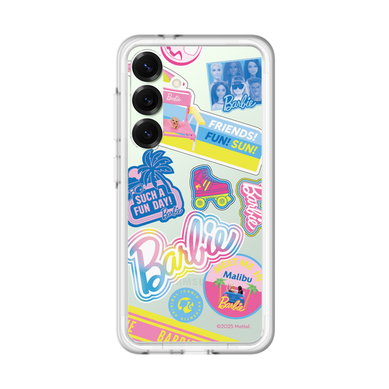 スリムプロテクションプレミアムケース［ Barbie - ステッカー ］