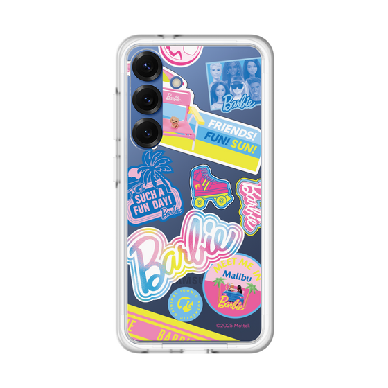 スリムプロテクションプレミアムケース［ Barbie - ステッカー ］