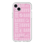 スリムプロテクションプレミアムケース［ Barbie - ロゴパターン3 ］