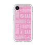 スリムプロテクションプレミアムケース［ Barbie - ロゴパターン3 ］