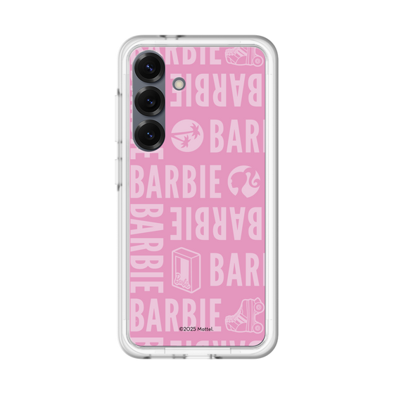 スリムプロテクションプレミアムケース［ Barbie - ロゴパターン3 ］