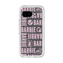 スリムプロテクションプレミアムケース［ Barbie - ロゴパターン3 - クリア ］