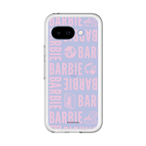 スリムプロテクションプレミアムケース［ Barbie - ロゴパターン3 - クリア ］