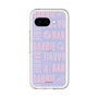 スリムプロテクションプレミアムケース［ Barbie - ロゴパターン3 - クリア ］