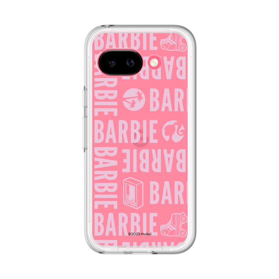 スリムプロテクションプレミアムケース［ Barbie - ロゴパターン3 - クリア ］