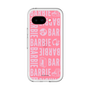 スリムプロテクションプレミアムケース［ Barbie - ロゴパターン3 - クリア ］