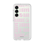 スリムプロテクションプレミアムケース［ Barbie - ロゴパターン3 - クリア ］