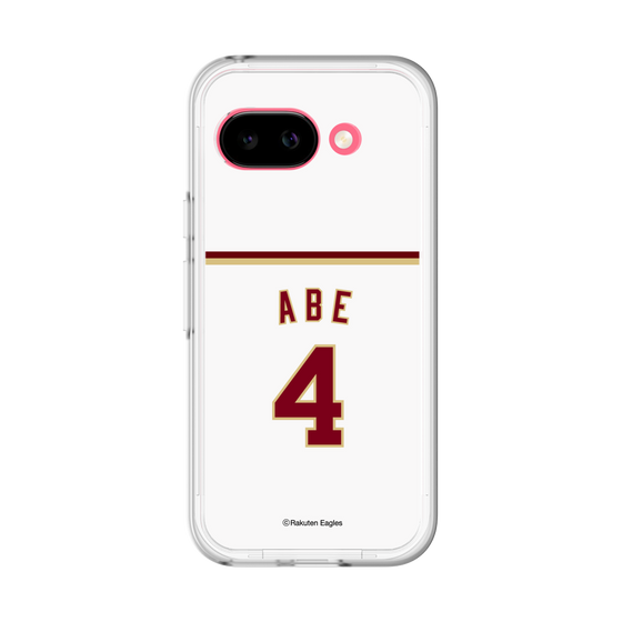 スリムプロテクションプレミアムケース［ 楽天イーグルス - #4 Abe - ホーム ］
