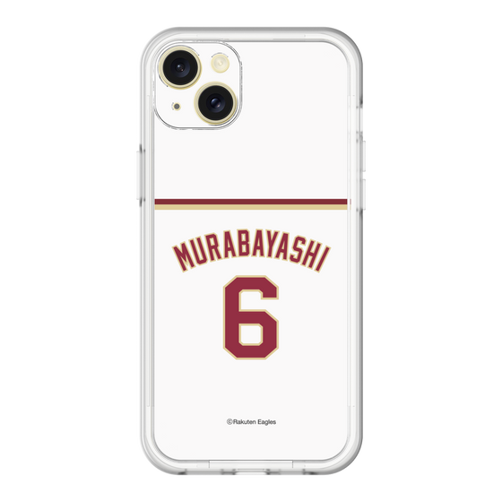 スリムプロテクションプレミアムケース［ 楽天イーグルス - #6 Murabayashi - ホーム ］