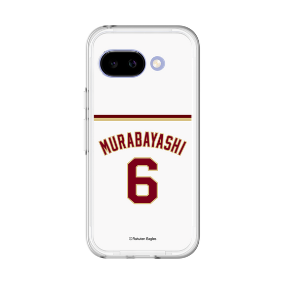 スリムプロテクションプレミアムケース［ 楽天イーグルス - #6 Murabayashi - ホーム ］