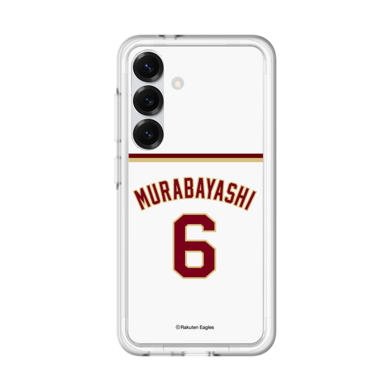 スリムプロテクションプレミアムケース［ 楽天イーグルス - #6 Murabayashi - ホーム ］