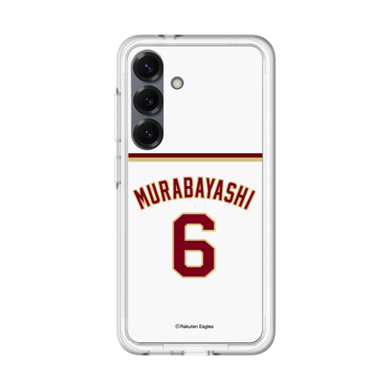 スリムプロテクションプレミアムケース［ 楽天イーグルス - #6 Murabayashi - ホーム ］