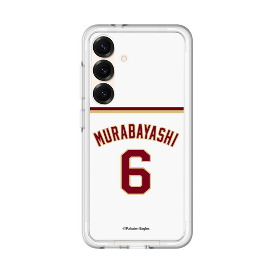 スリムプロテクションプレミアムケース［ 楽天イーグルス - #6 Murabayashi - ホーム ］