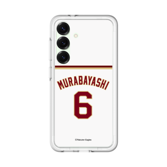 スリムプロテクションプレミアムケース［ 楽天イーグルス - #6 Murabayashi - ホーム ］