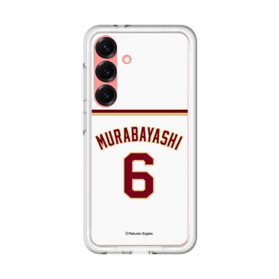 スリムプロテクションプレミアムケース［ 楽天イーグルス - #6 Murabayashi - ホーム ］