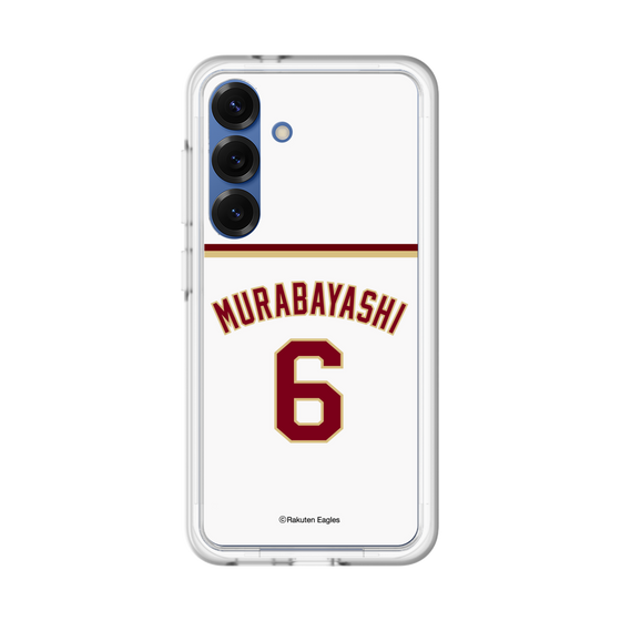 スリムプロテクションプレミアムケース［ 楽天イーグルス - #6 Murabayashi - ホーム ］