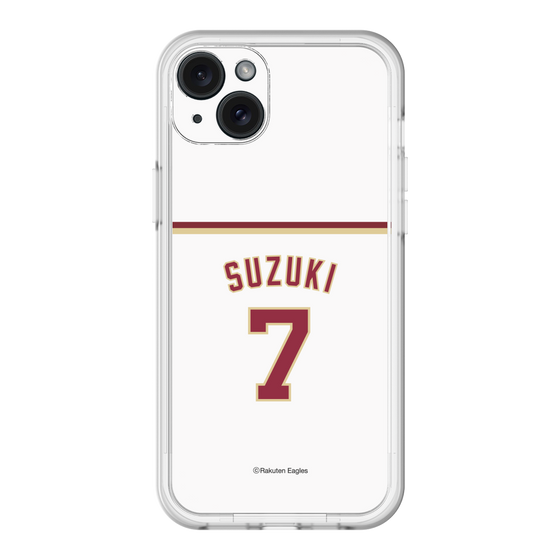 スリムプロテクションプレミアムケース［ 楽天イーグルス - #7 Suzuki - ホーム ］