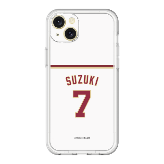 スリムプロテクションプレミアムケース［ 楽天イーグルス - #7 Suzuki - ホーム ］