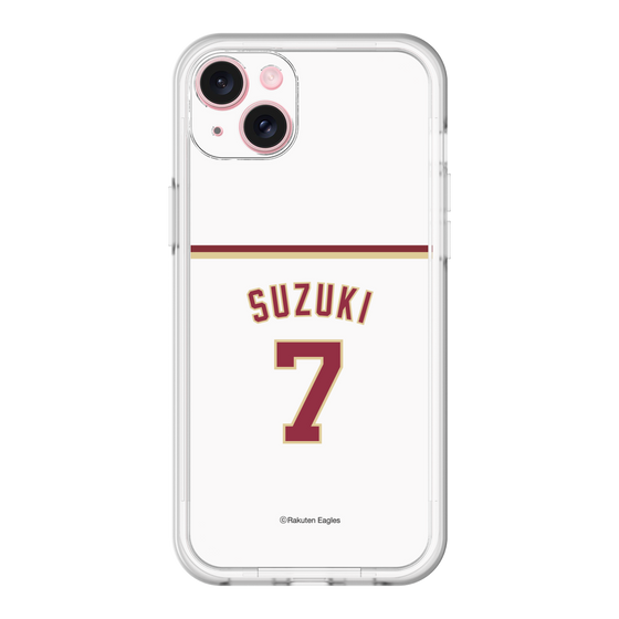 スリムプロテクションプレミアムケース［ 楽天イーグルス - #7 Suzuki - ホーム ］
