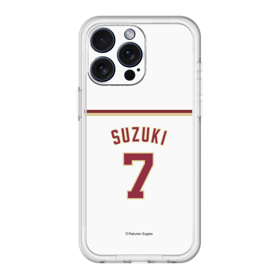 スリムプロテクションプレミアムケース［ 楽天イーグルス - #7 Suzuki - ホーム ］