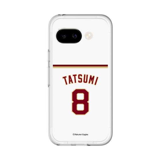 スリムプロテクションプレミアムケース［ 楽天イーグルス - #8 Tatsumi - ホーム ］
