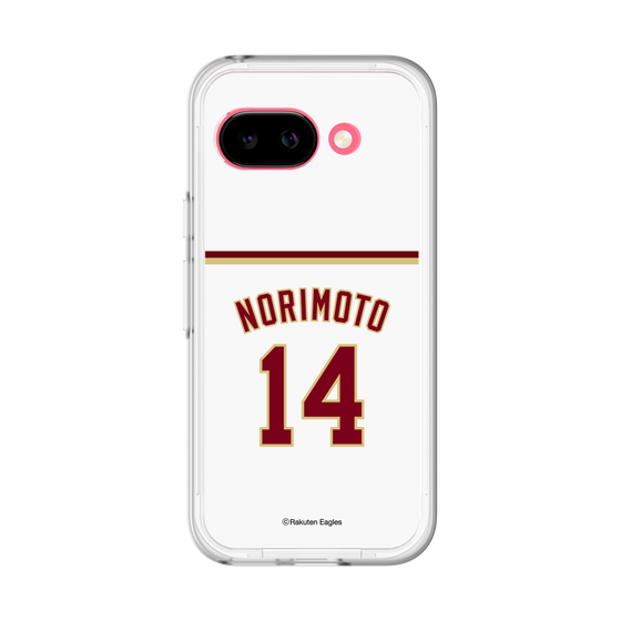 スリムプロテクションプレミアムケース［ 楽天イーグルス - #14 Norimoto - ホーム ］