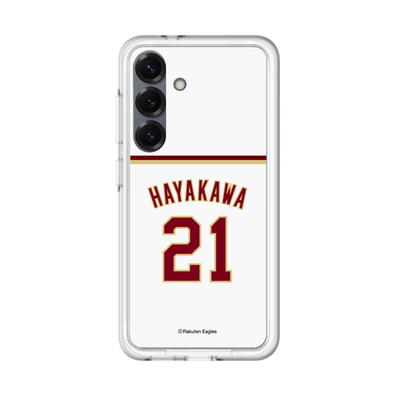 スリムプロテクションプレミアムケース［ 楽天イーグルス - #21 Hayakawa - ホーム ］