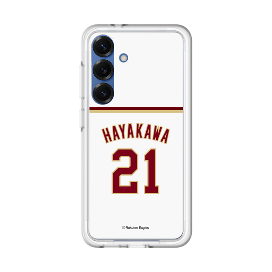 スリムプロテクションプレミアムケース［ 楽天イーグルス - #21 Hayakawa - ホーム ］