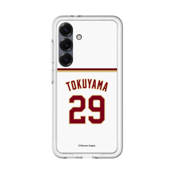 スリムプロテクションプレミアムケース［ 楽天イーグルス - #29 Tokuyama - ホーム ］