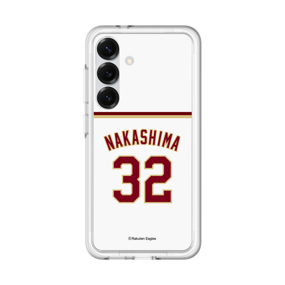 スリムプロテクションプレミアムケース［ 楽天イーグルス - #32 Nakashima - ホーム ］