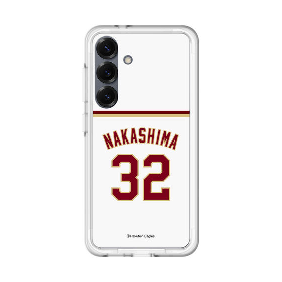 スリムプロテクションプレミアムケース［ 楽天イーグルス - #32 Nakashima - ホーム ］
