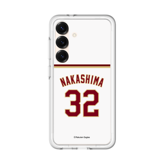 スリムプロテクションプレミアムケース［ 楽天イーグルス - #32 Nakashima - ホーム ］