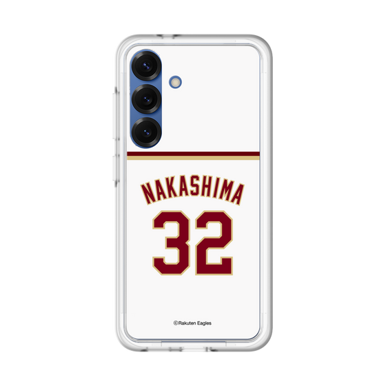 スリムプロテクションプレミアムケース［ 楽天イーグルス - #32 Nakashima - ホーム ］