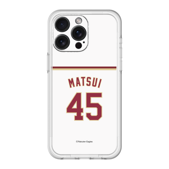 スリムプロテクションプレミアムケース［ 楽天イーグルス - #45 Matsui - ホーム ］