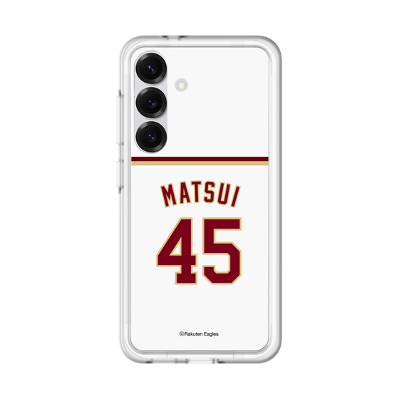 スリムプロテクションプレミアムケース［ 楽天イーグルス - #45 Matsui - ホーム ］