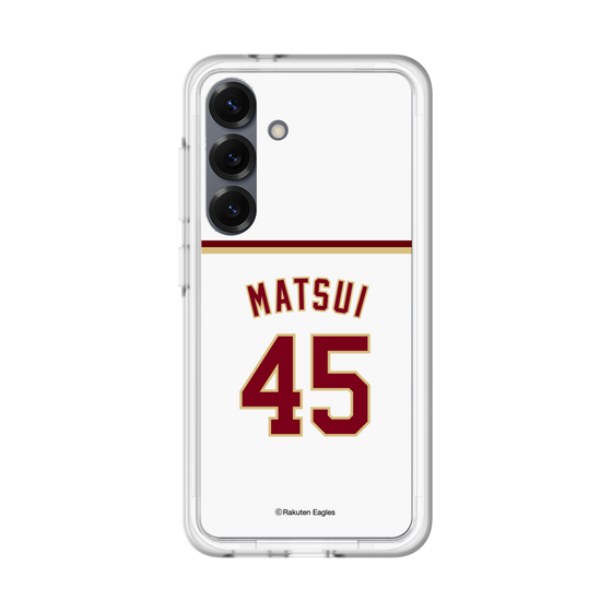 スリムプロテクションプレミアムケース［ 楽天イーグルス - #45 Matsui - ホーム ］